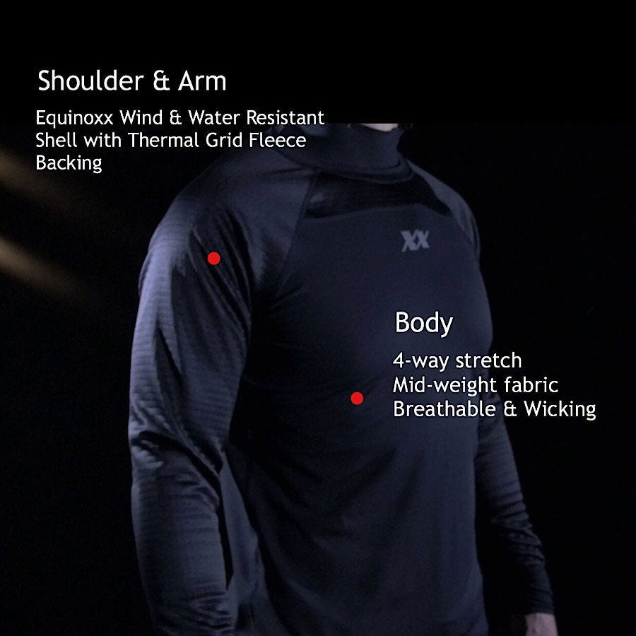 221B Tactical Equinoxx Stage 3 Ultra-Thermal Base Layer Black-Tactical Source LLC