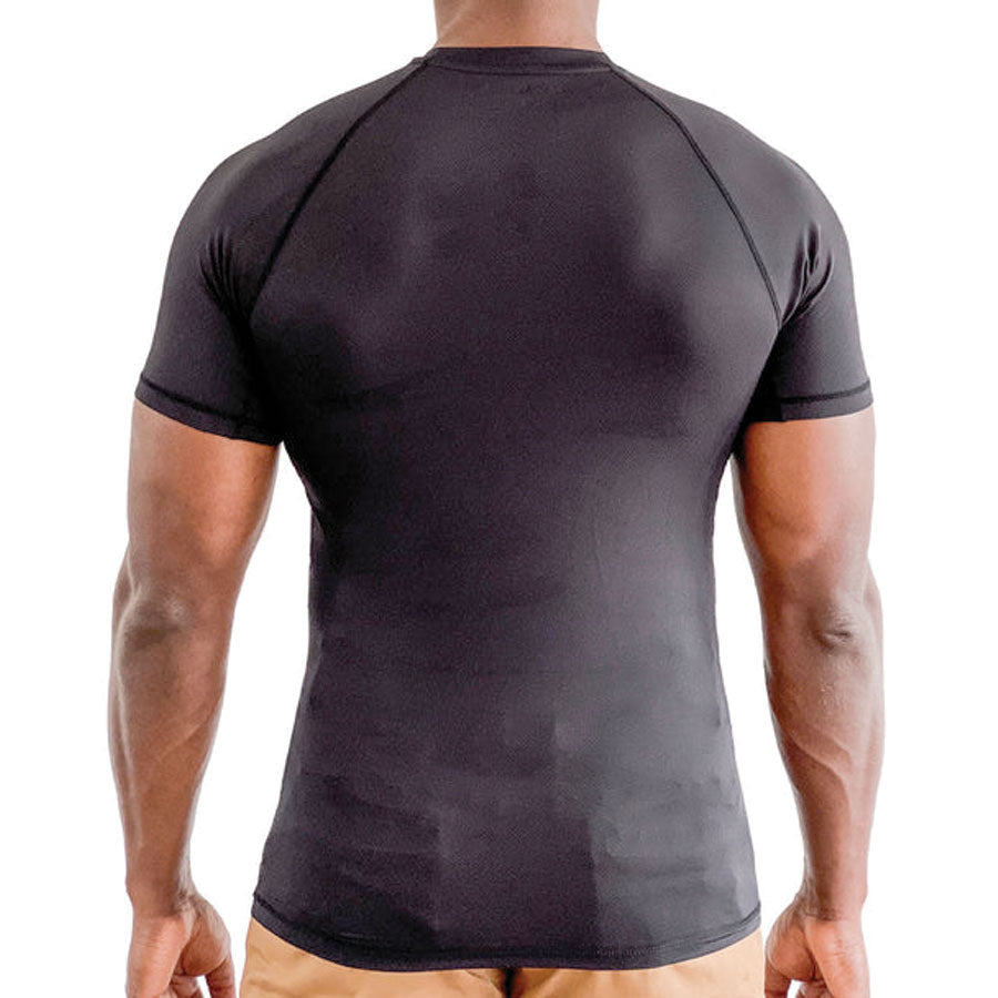 221B Tactical Maxx-Dri Silver Elite T-Shirt Black/Blue-Tactical Source LLC