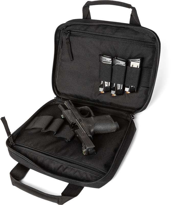 5.11 Double Pistol Case Bag Black-Tactical Source LLC