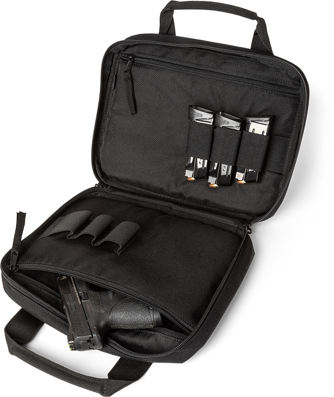 5.11 Double Pistol Case Bag Black-Tactical Source LLC