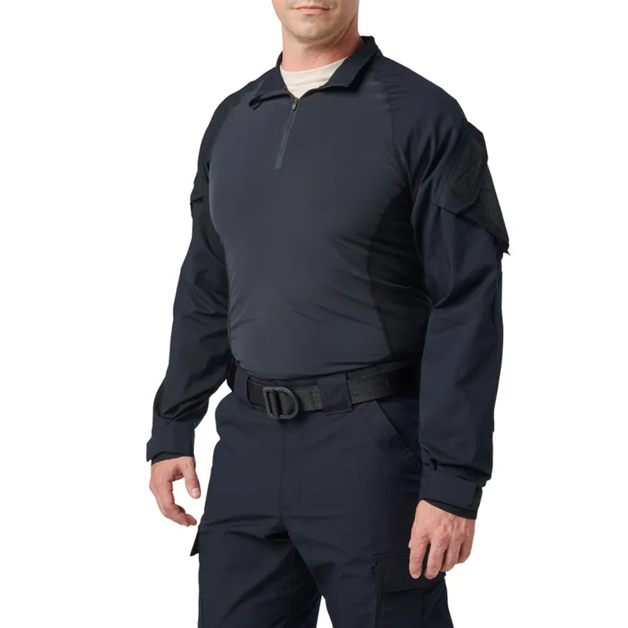 5.11 Flex-Tac TDU Rapid Long Sleeve Shirt Dark Navy-Tactical Source LLC