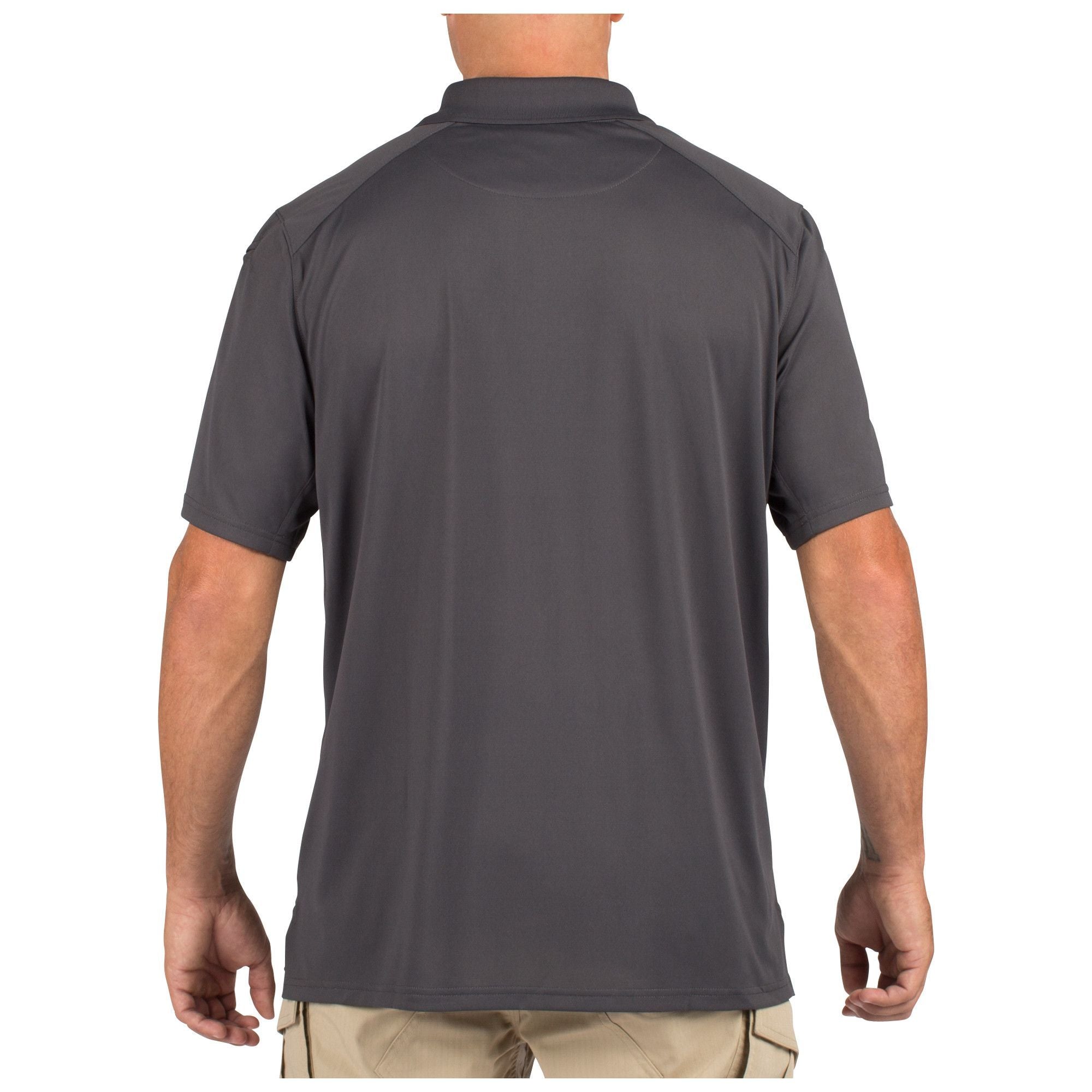 5.11 Helios Short Sleeve Polo Charcoal-Tactical Source LLC