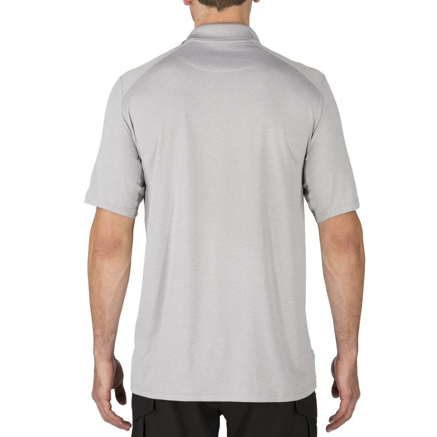 5.11 Helios Short Sleeve Polo Heather Grey-Tactical Source LLC