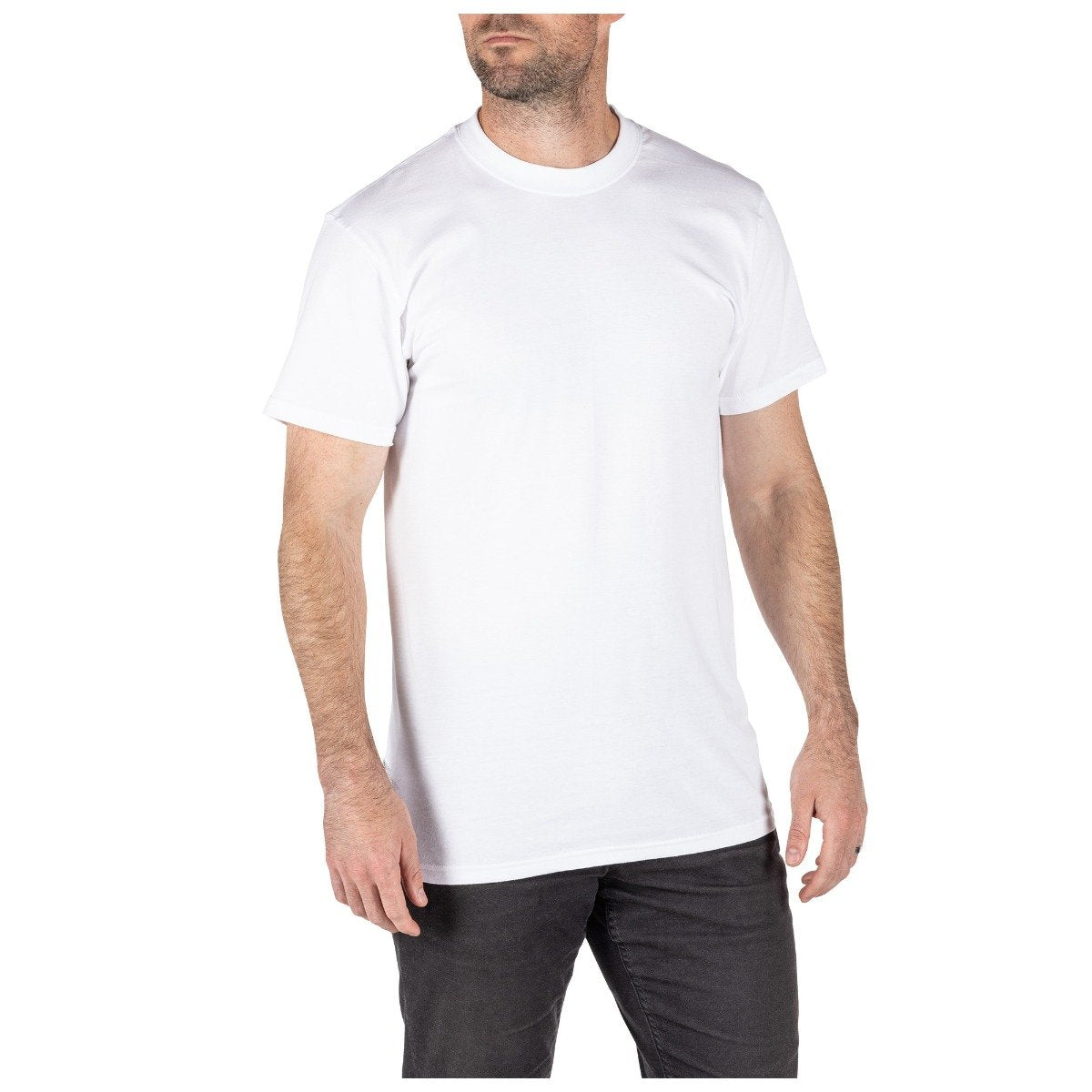5.11 Mens Utili-T Crew Tees Pack of 3 White-Tactical Source LLC
