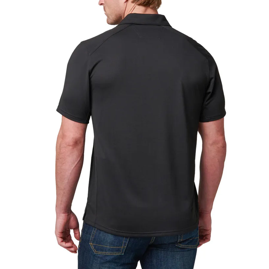5.11 Professional Short Sleeve Polo Shirt - Black-Tactical Source LLC