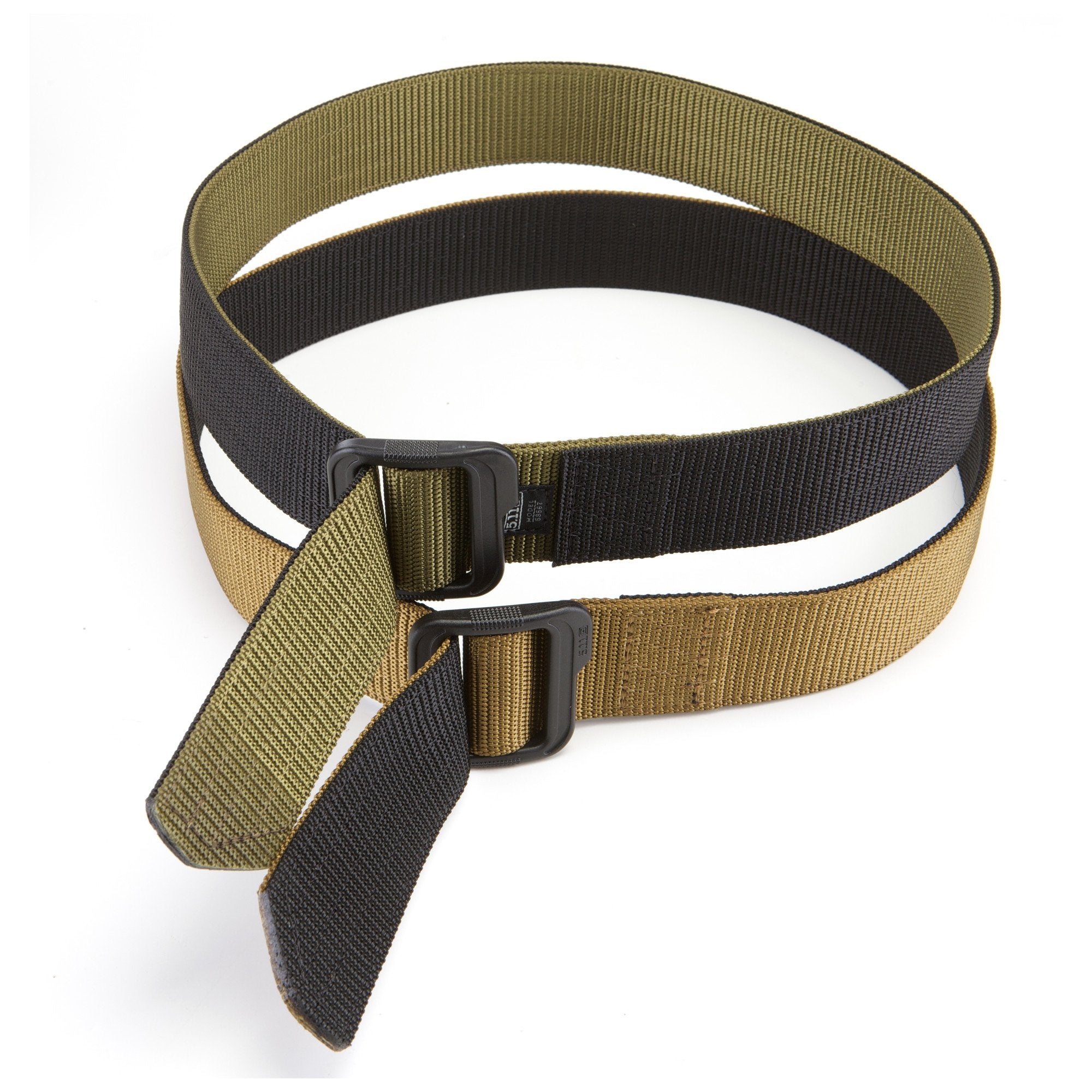 5.11 Tactical 1.5" Double Duty TDU Belt TDU Green Black-Tactical Source LLC