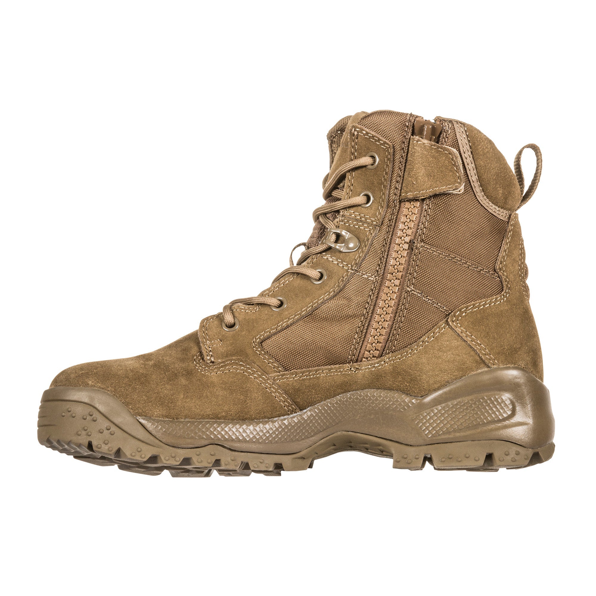 5.11 Tactical ATAC 2.0 6 Inches Side Zip Desert Boot Dark Coyote-Tactical Source LLC