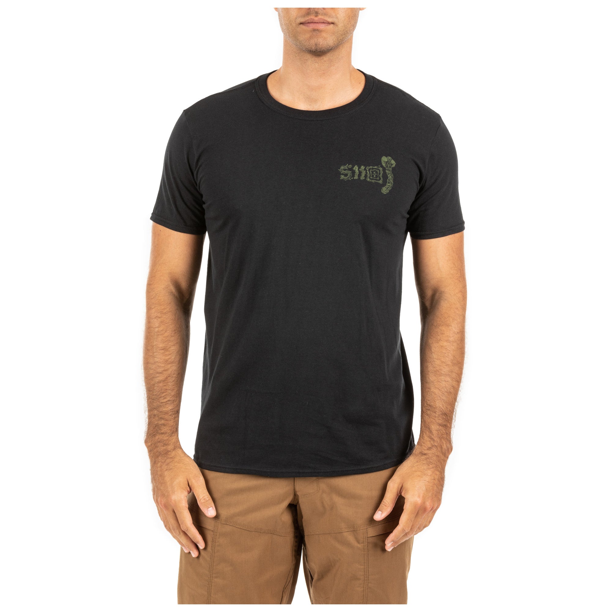 5.11 Tactical Chip Axe Tee Black-Tactical Source LLC