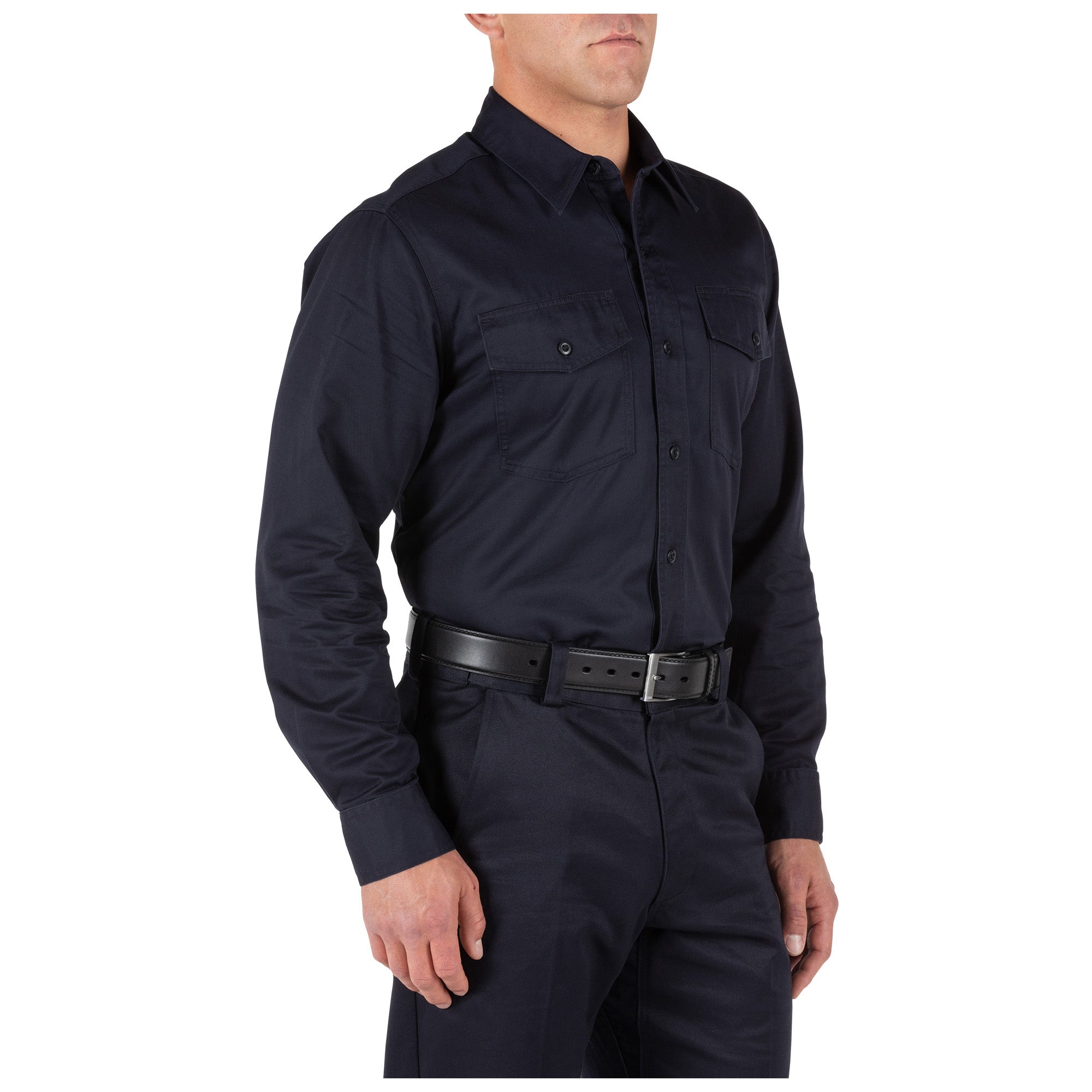 5.11 Tactical Company Long Sleeve Shirt Fire Navy-Tactical Source LLC