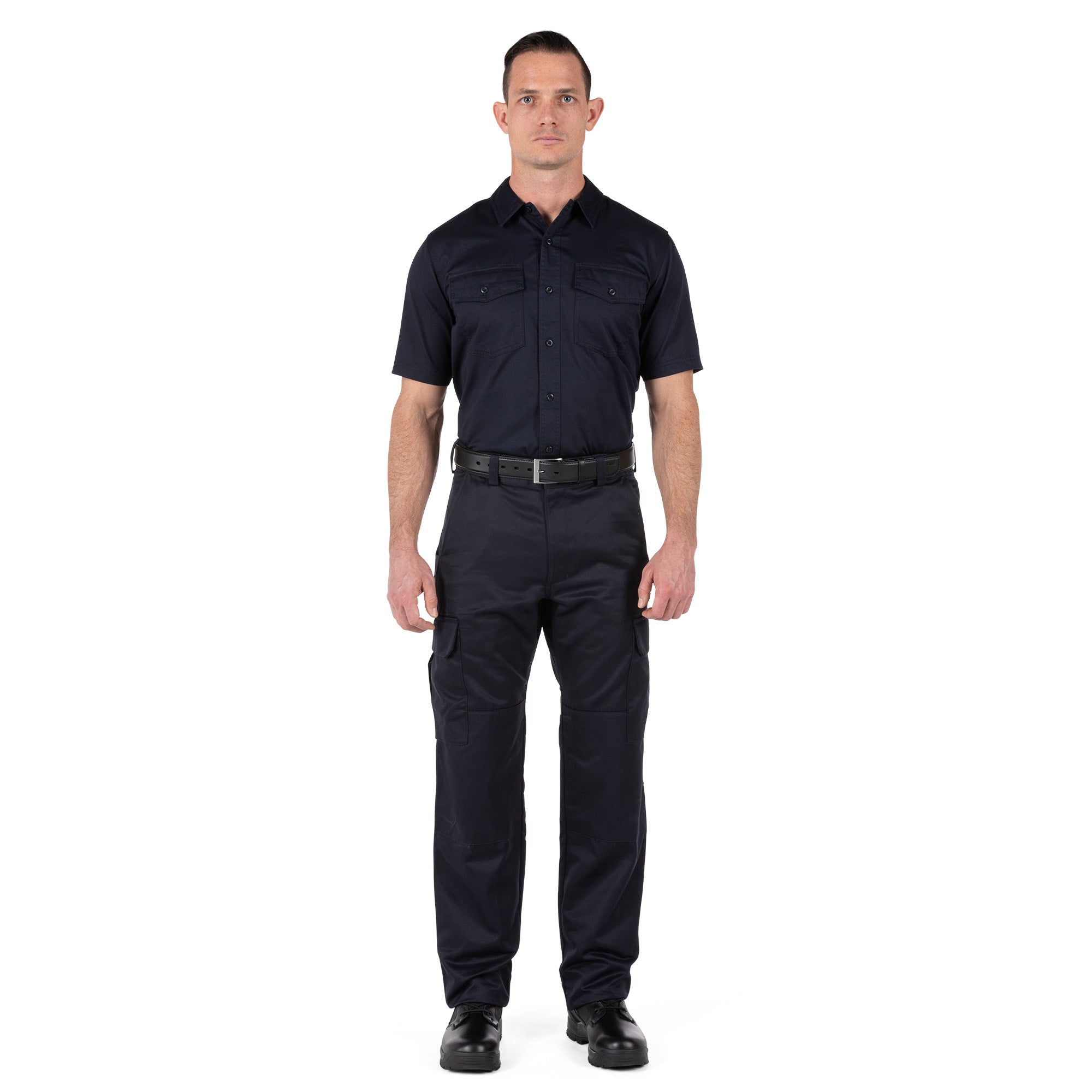 5.11 Tactical Company Short Sleeve Shirt Fire Navy-Tactical Source LLC