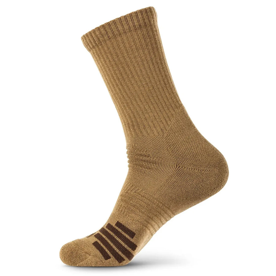5.11 Tactical Duty Ready Plus Crew Socks Pack of 3-Tactical Source LLC