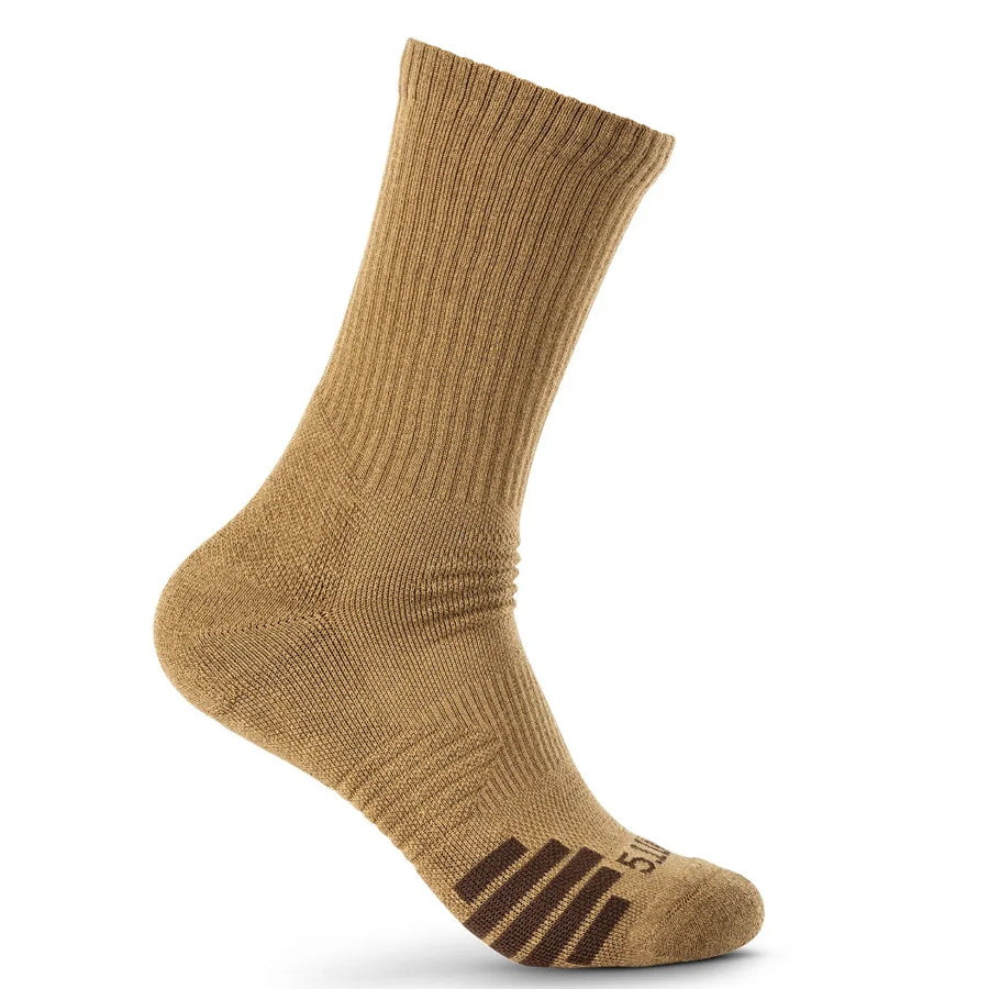 5.11 Tactical Duty Ready Plus Crew Socks Pack of 3-Tactical Source LLC