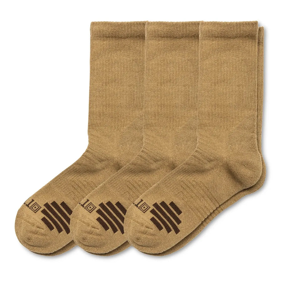 5.11 Tactical Duty Ready Plus Crew Socks Pack of 3-Tactical Source LLC
