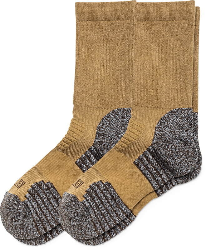 5.11 Tactical Duty Ready Ultra Crew Socks Pack of 2-Tactical Source LLC