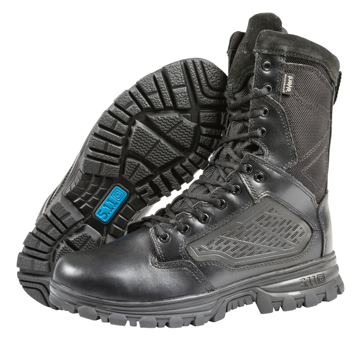 5.11 Tactical EVO Side-Zip Waterproof 8 Inch Boots 12312-Tactical Source LLC