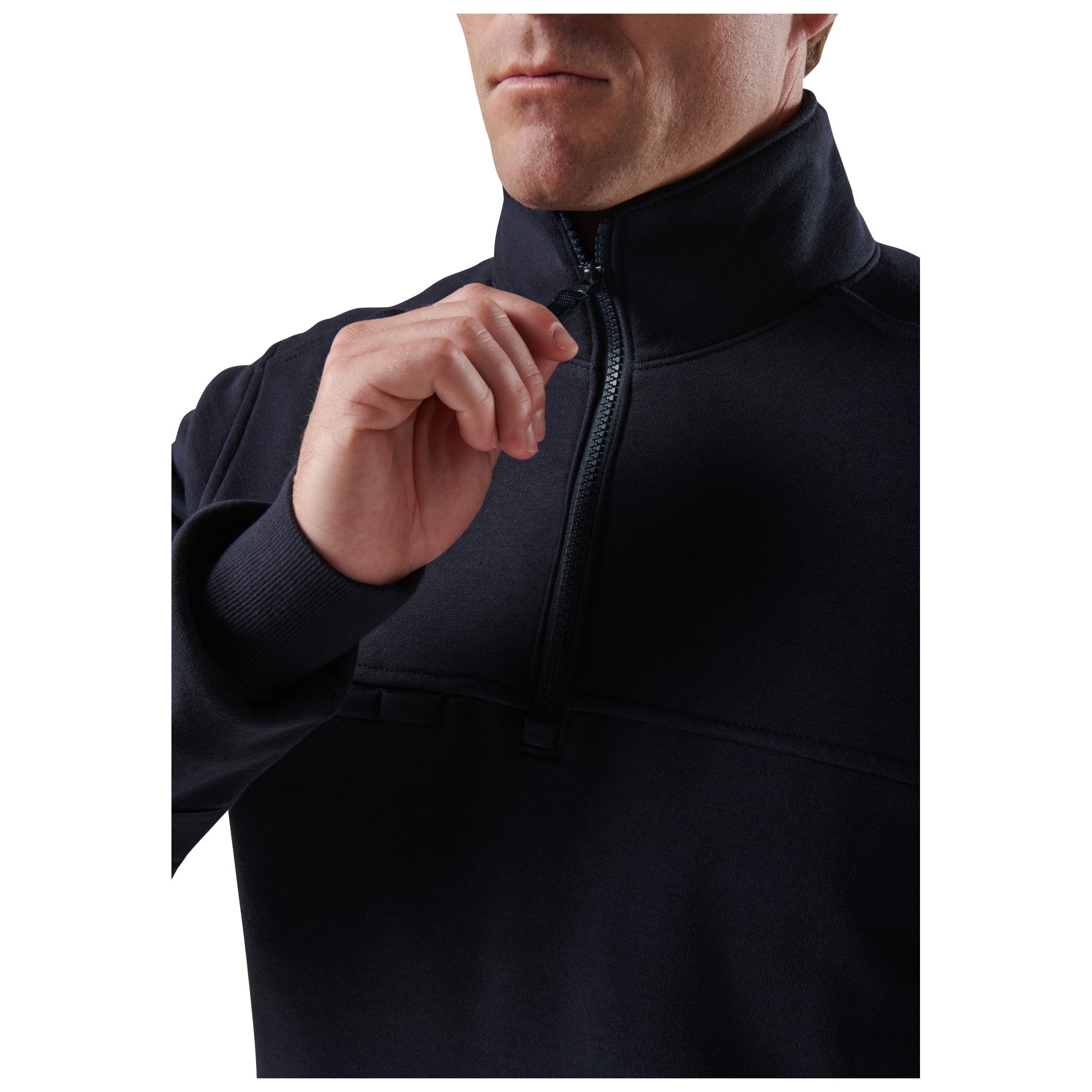 5.11 Tactical Job Shirt 1/4 Zip 2.0 Fire Navy-Tactical Source LLC