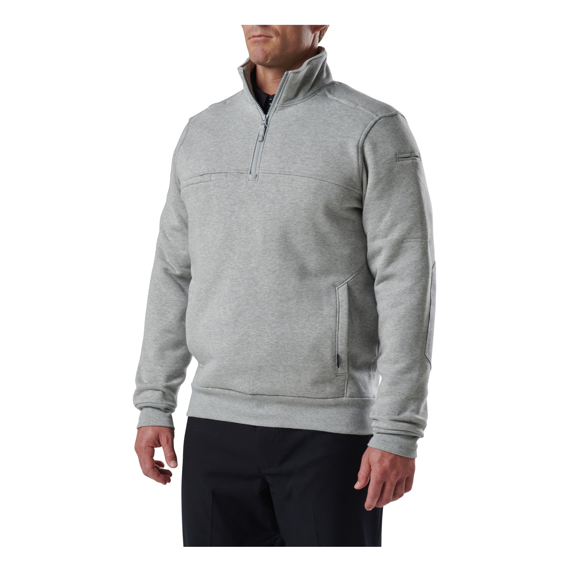 5.11 Tactical Job Shirt 1/4 Zip 2.0 Heater Grey-Tactical Source LLC