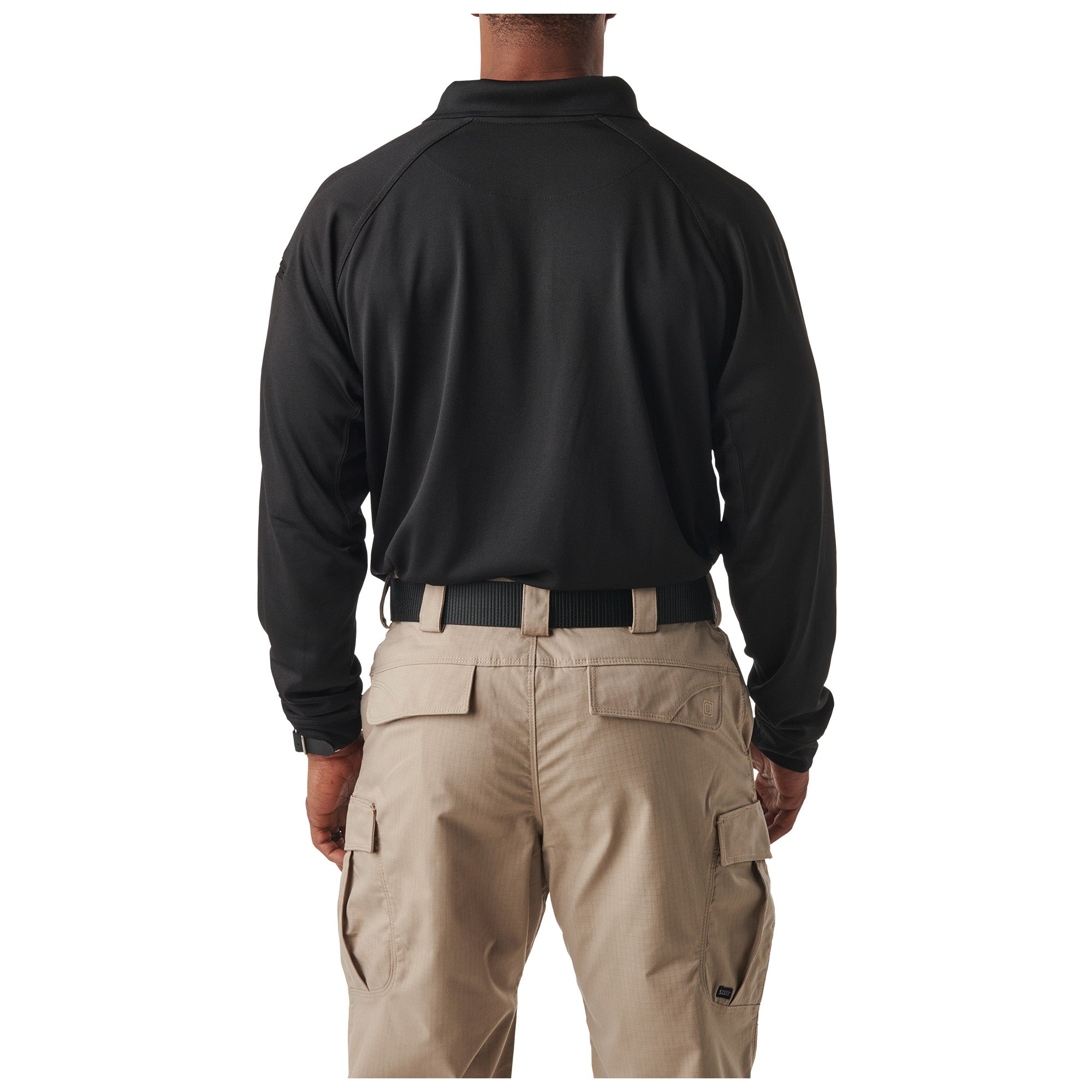 5.11 Tactical Performance Long Sleeve Polo Black-Tactical Source LLC