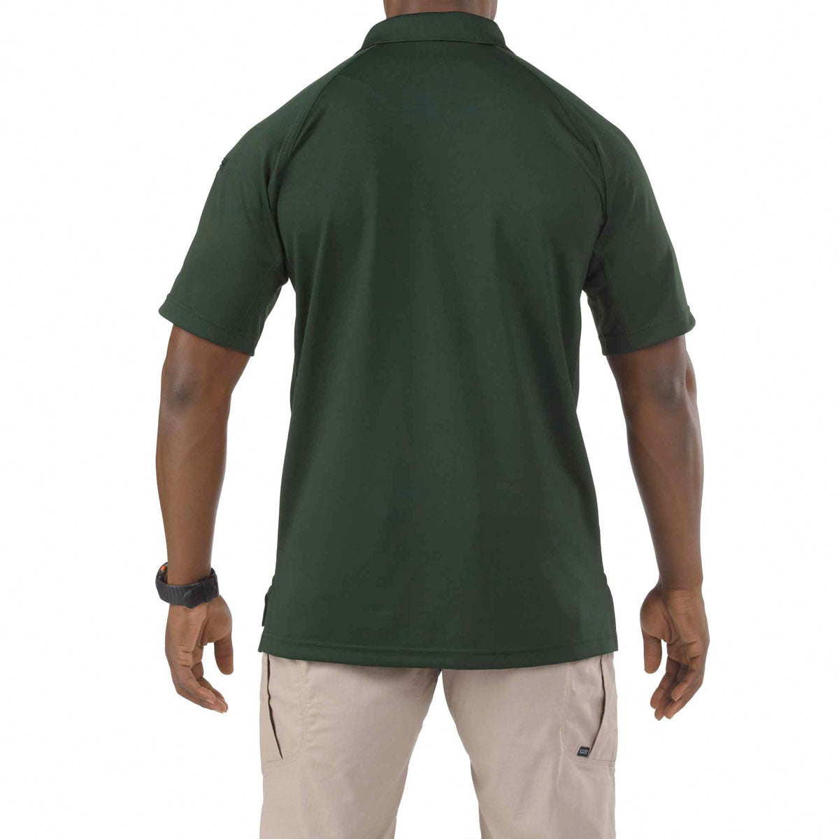 5.11 Tactical Performance Short Sleeve Polo Shirts L.E. Green-Tactical Source LLC