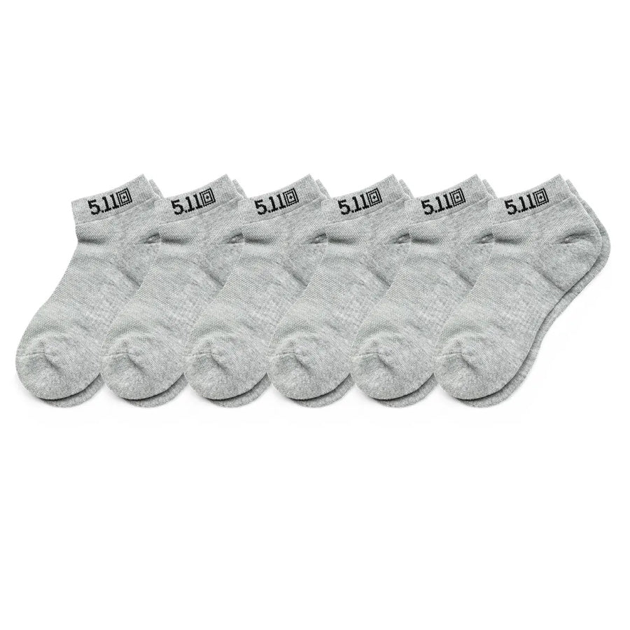 5.11 Tactical PT-R Basic Ankle Socks (6-Pack)-Tactical Source LLC