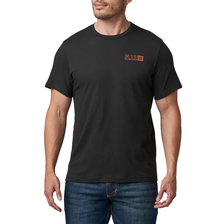 5.11 Tactical Pull up a Chair Tee Black-Tactical Source LLC