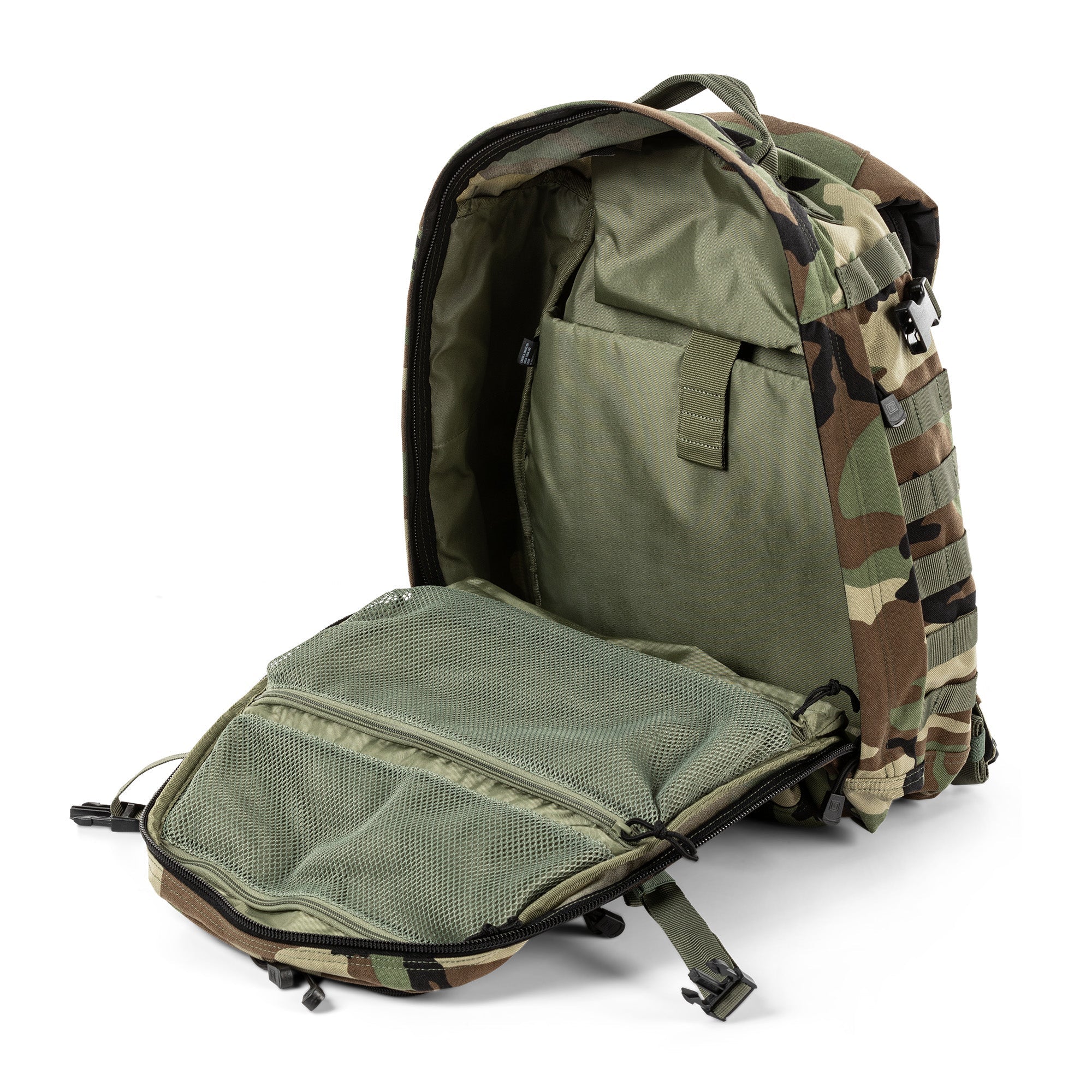 5.11 Tactical RUSH 24 2.0 Backpack 37L Woodland Camo-Tactical Source LLC