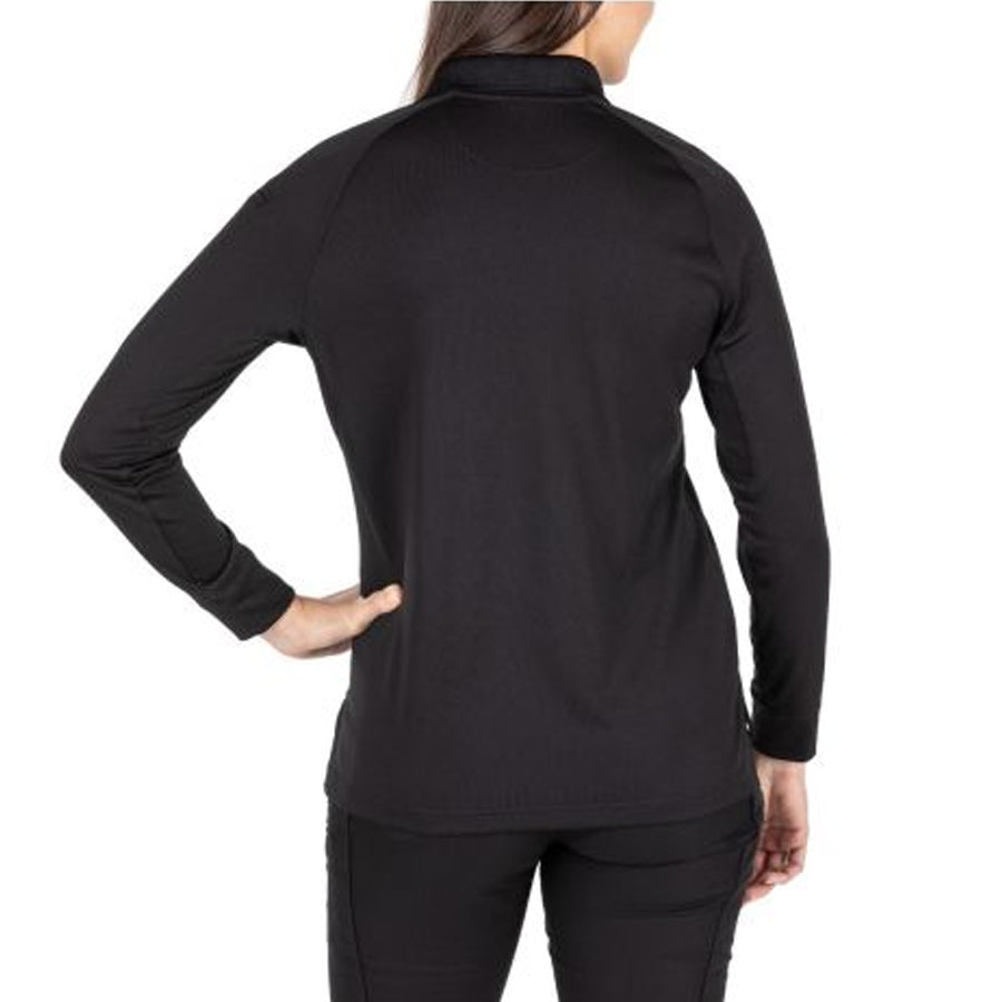 5.11 Tactical Women's Performance Long Sleeve Polo Black-Tactical Source LLC