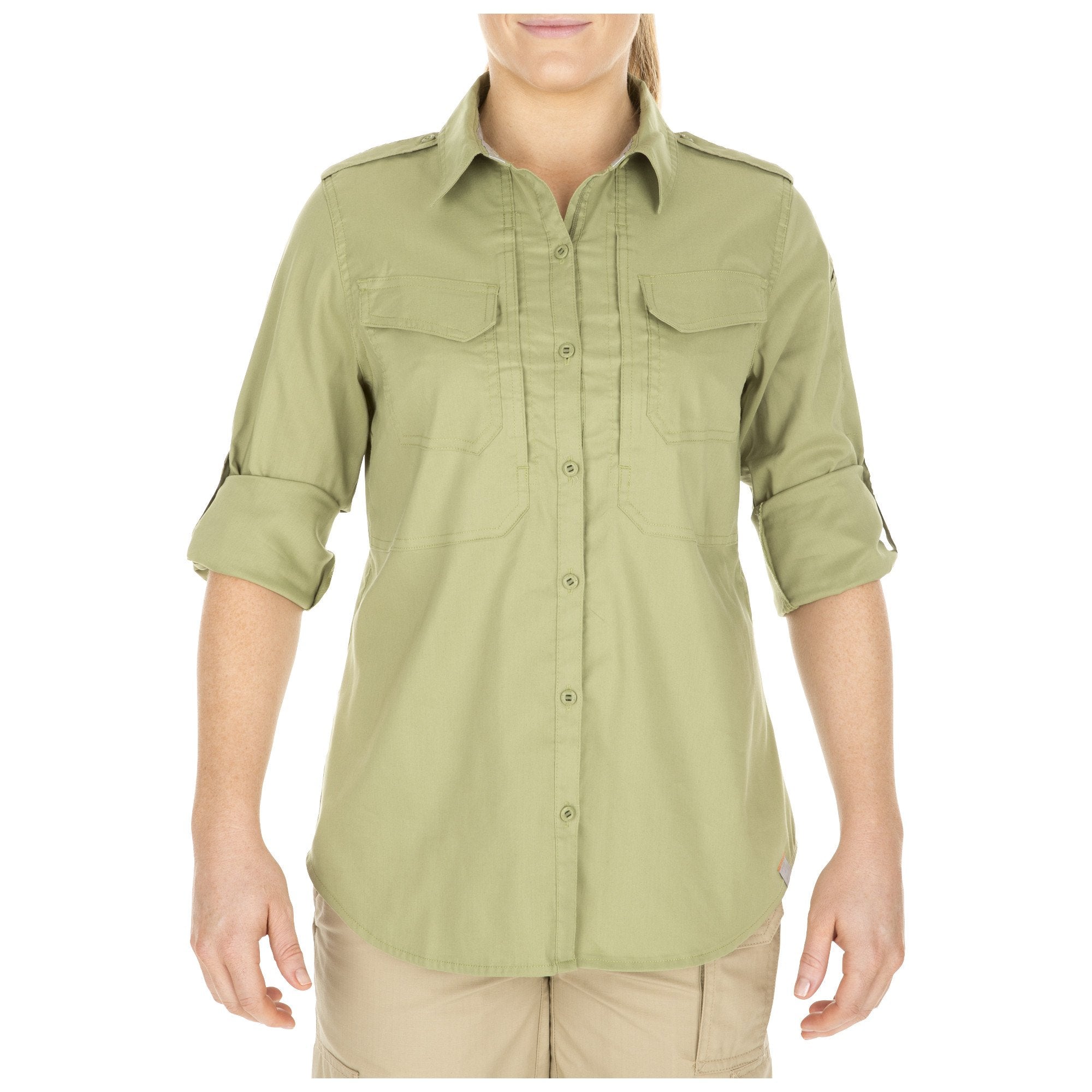 5.11 Tactical Women's Spitfire Shooting Shirts Mosstone-Tactical Source LLC