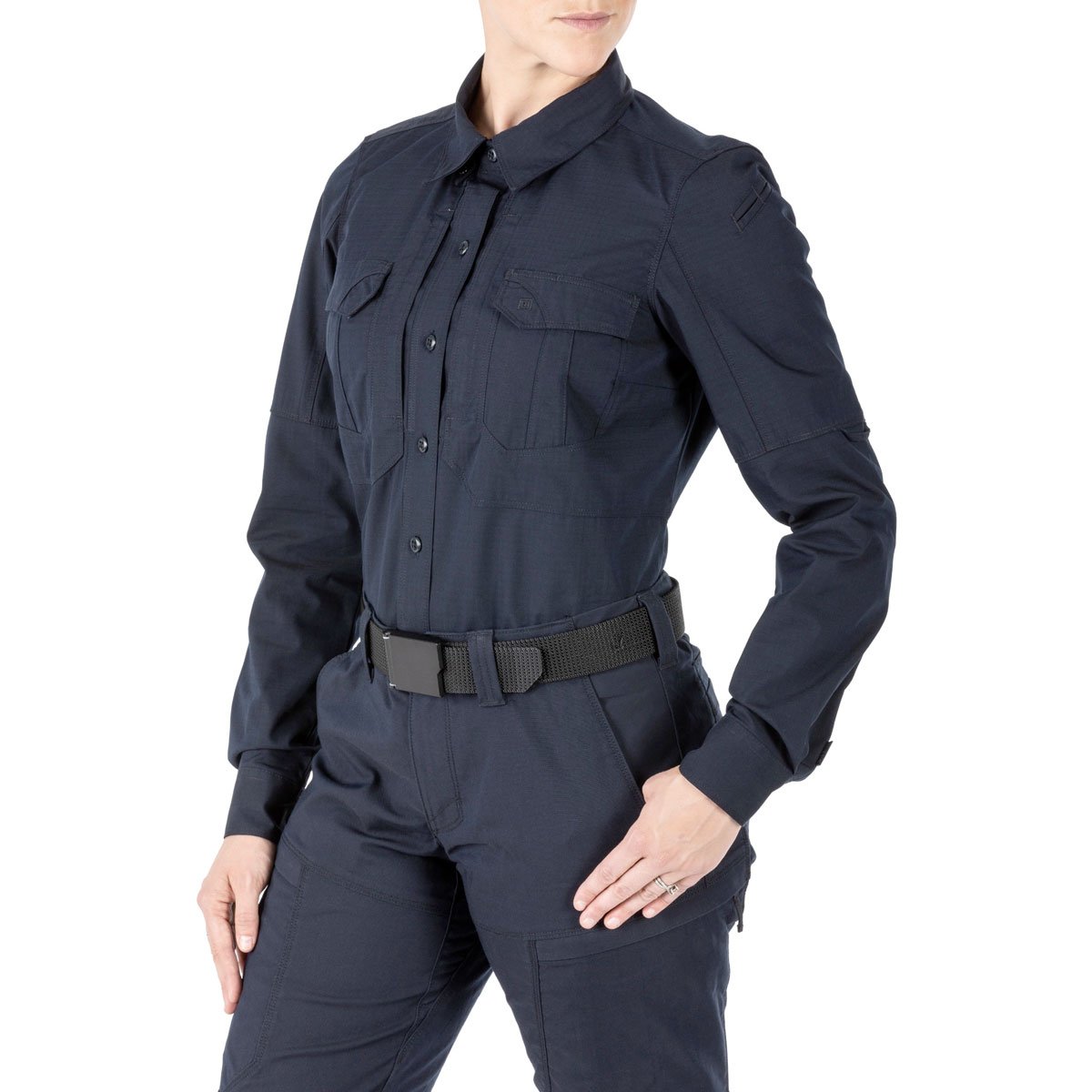 5.11 Tactical Women's Stryke Long Sleeve Shirt Dark Navy-Tactical Source LLC