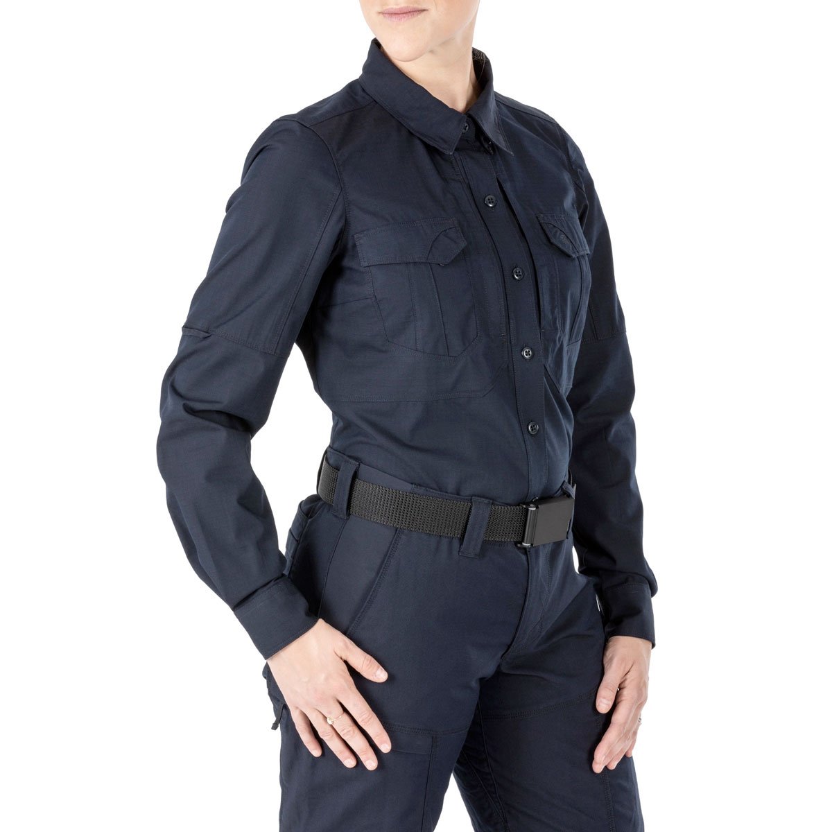 5.11 Tactical Women's Stryke Long Sleeve Shirt Dark Navy-Tactical Source LLC