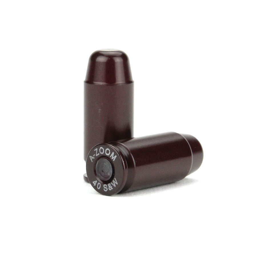 A-Zoom Precision Pistol Snap Caps 40 S&W Pack of 5-Tactical Source LLC