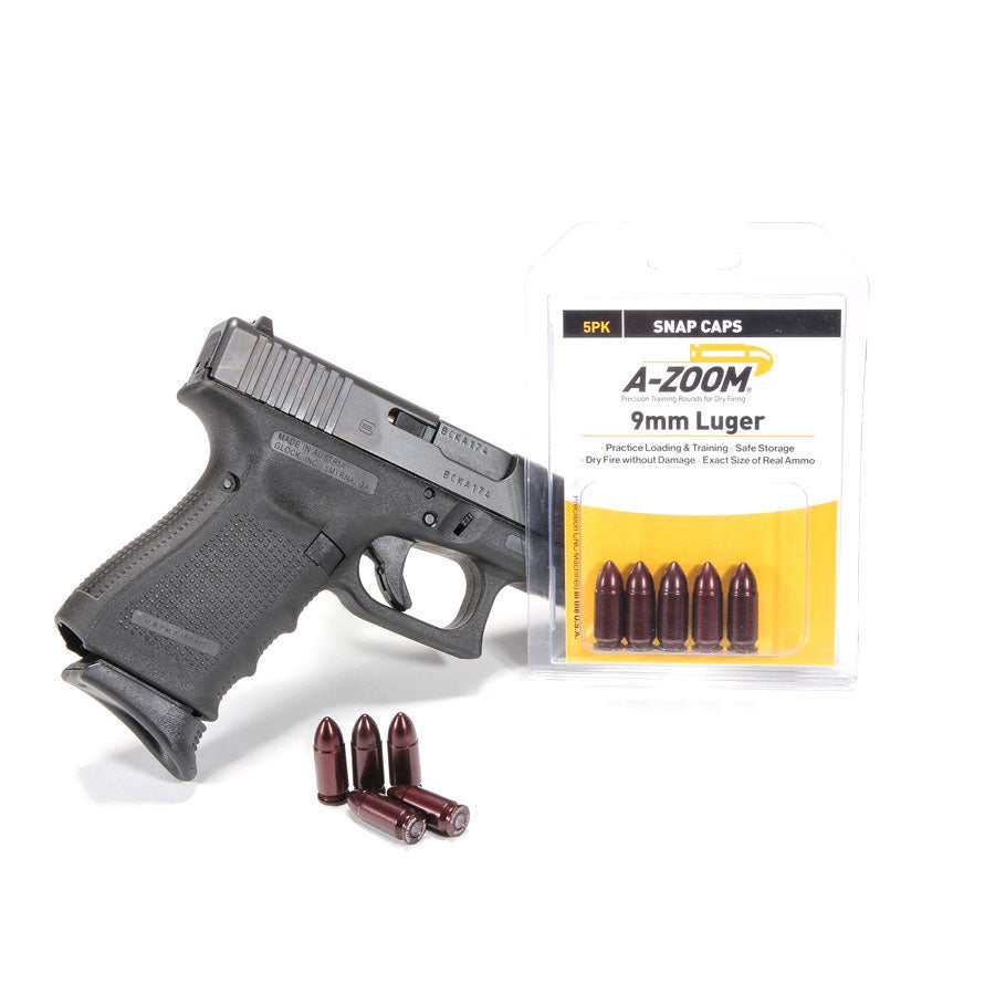 A-Zoom Precision Pistol Snap Caps 40 S&W Pack of 5-Tactical Source LLC