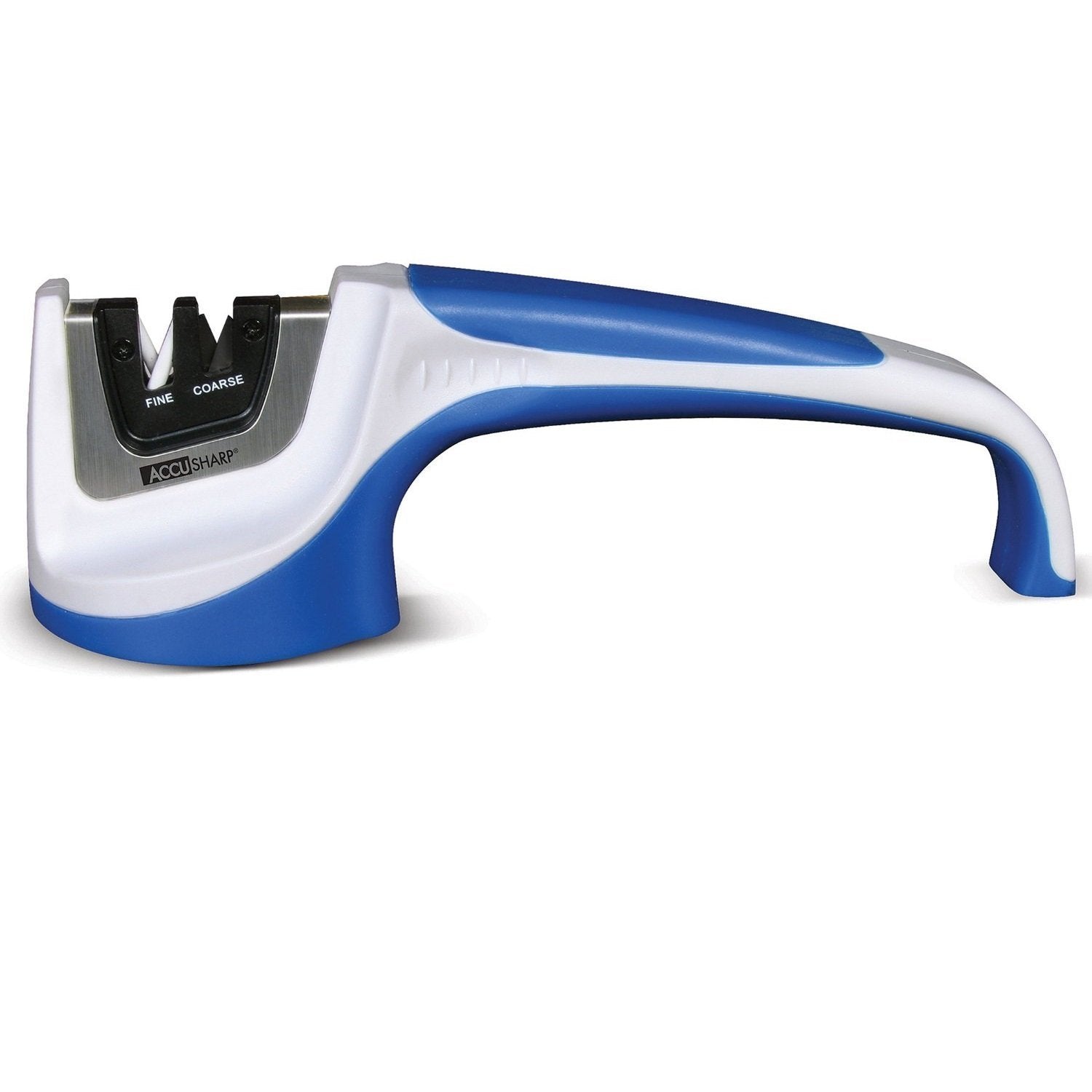AccuSharp Classic Pull-Through Knife Sharpener - White/Blue-Tactical Source LLC