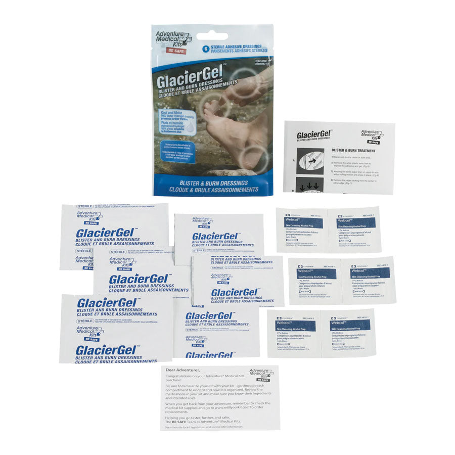 Adventure Medical Kits GlacierGel Blister and Burn Dressing-Tactical Source LLC