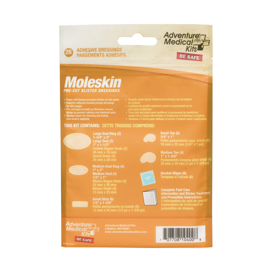 Adventure Medical Kits Moleskin Pre-Cut Blister Dressings-Tactical Source LLC