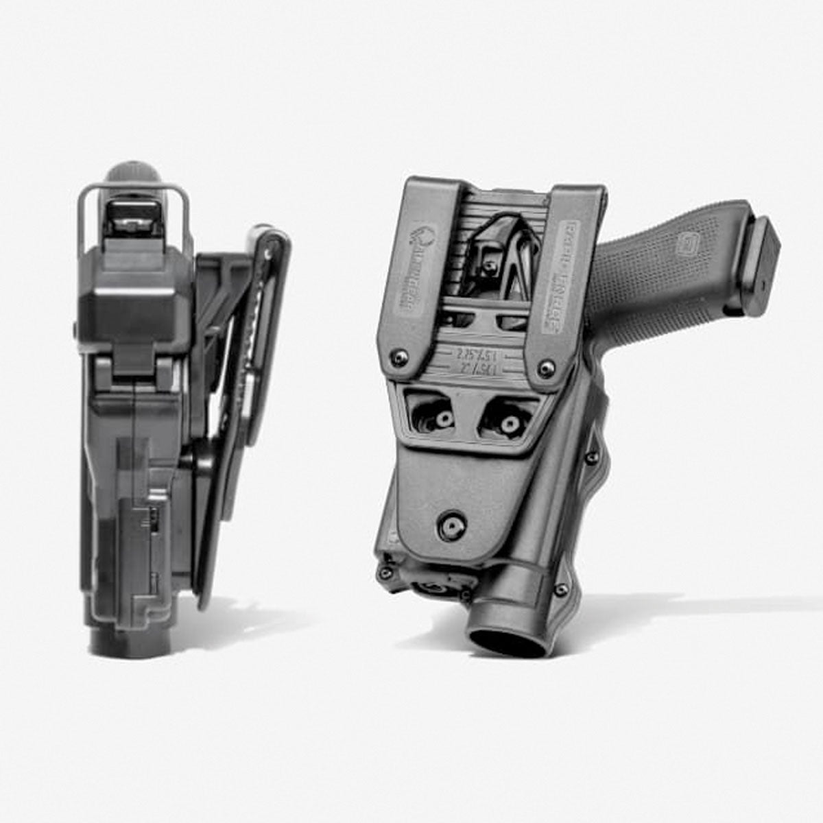 Alien Gear Rapid Force Duty Holster Matte Black-Tactical Source LLC