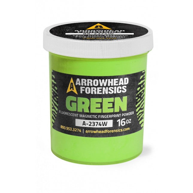 Arrowhead Forensics Fluorescent Magnetic Latent Fingerprint Powder-Tactical Source LLC