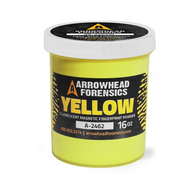 Arrowhead Forensics Fluorescent Magnetic Latent Fingerprint Powder-Tactical Source LLC
