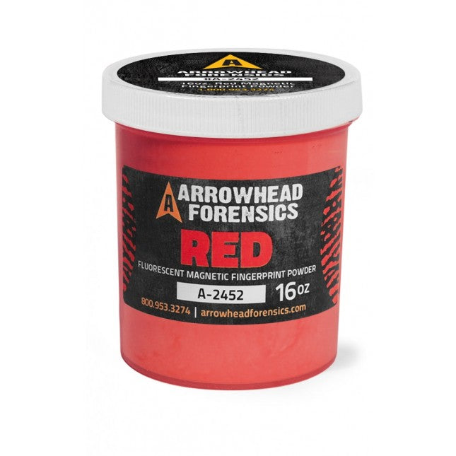 Arrowhead Forensics Fluorescent Magnetic Latent Fingerprint Powder-Tactical Source LLC