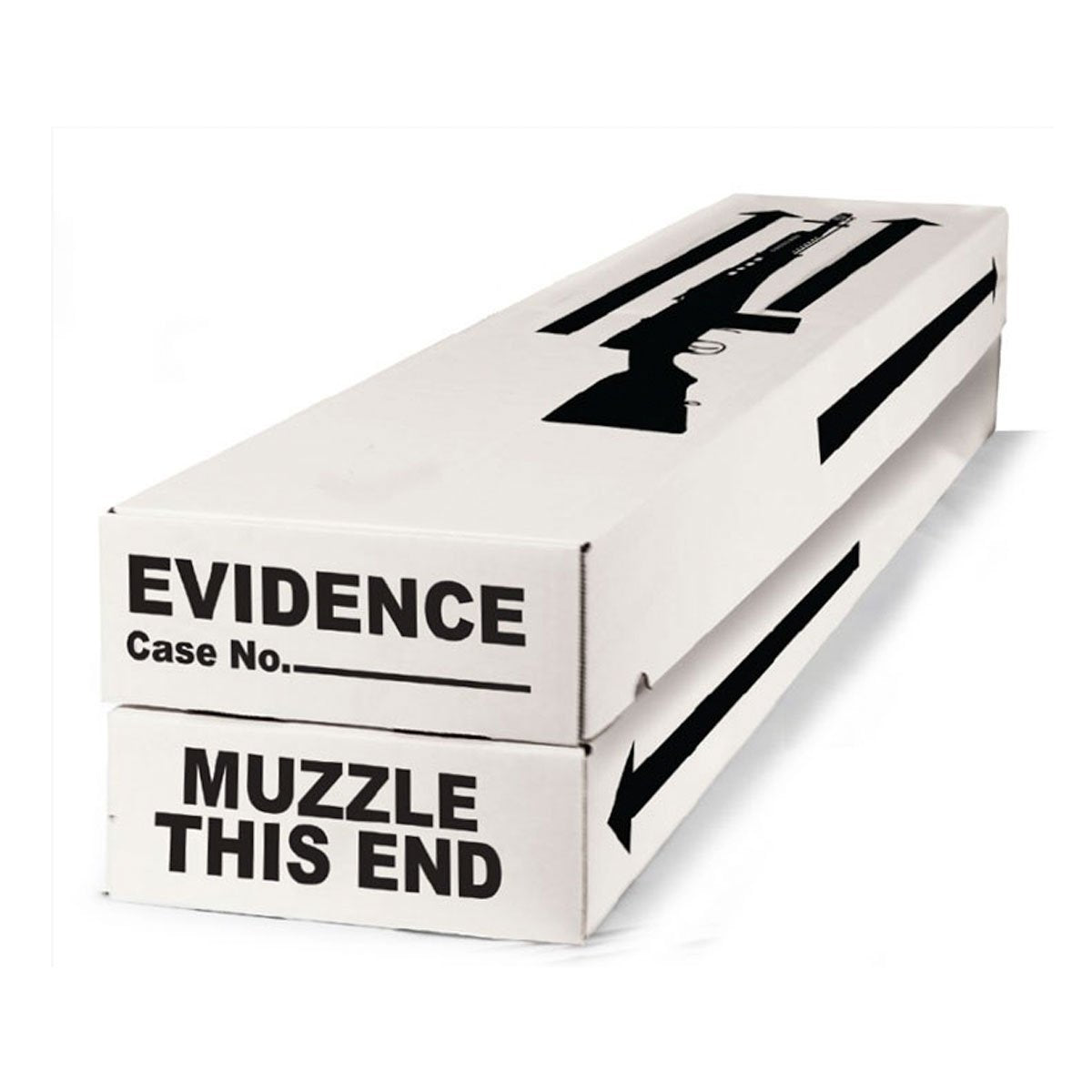 Arrowhead Forensics Printed Tie Down Large Weapons Boxes - Rifle Box - 51.5 x 9 x 3.5 inches - 25/pk-Tactical Source LLC