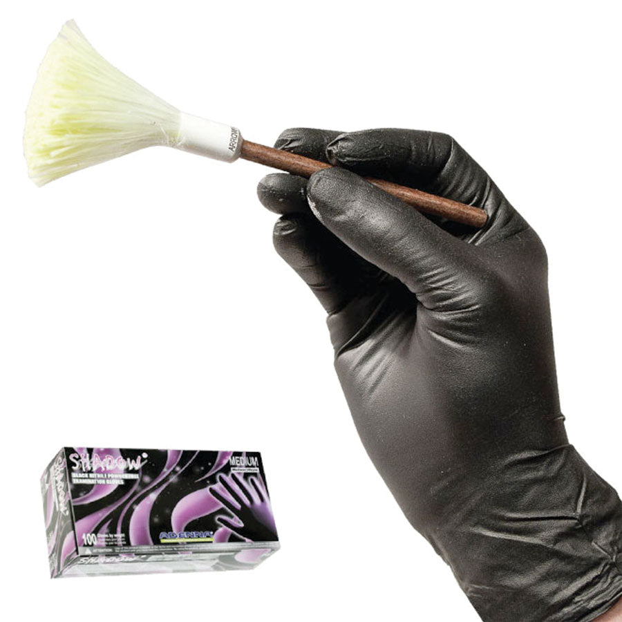 Arrowhead Forensics Shadow Black Synthetic Nitrile Glove - 6mil Box of 100-Tactical Source LLC