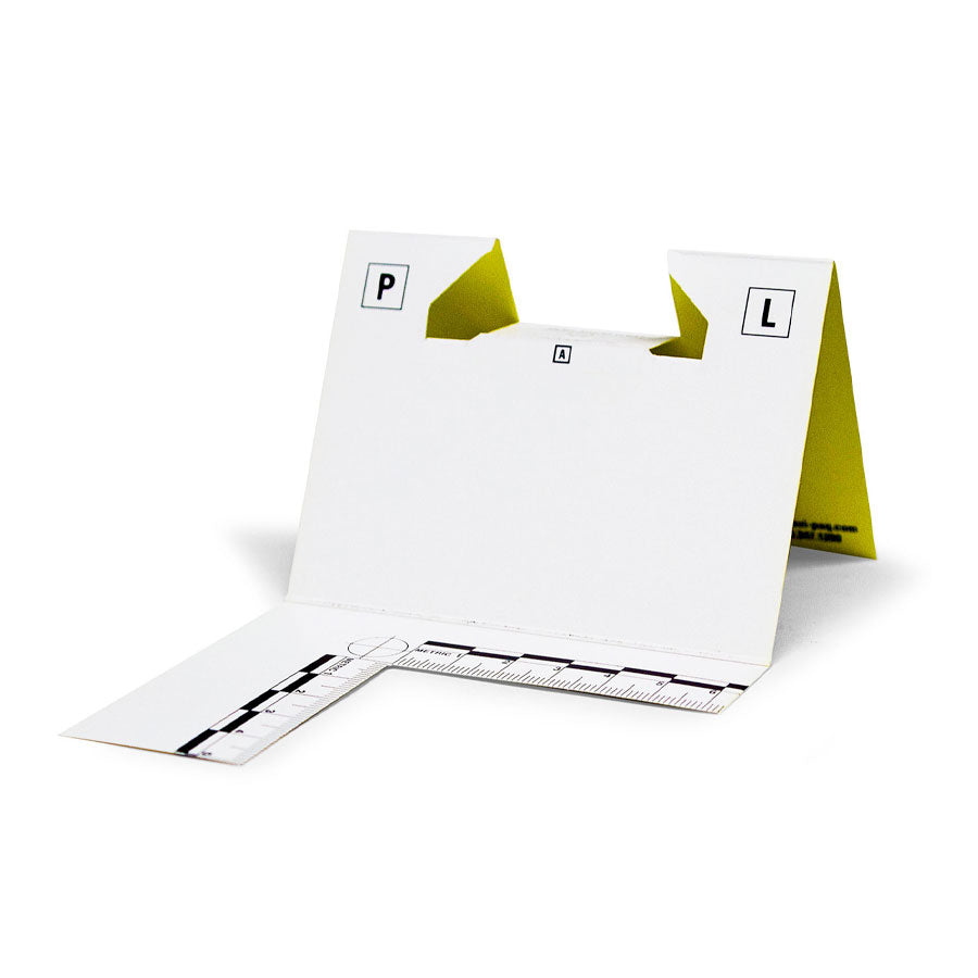 Arrowhead Forensics Single Use Cut Out ID Tents Reversible 100/pk-Tactical Source LLC