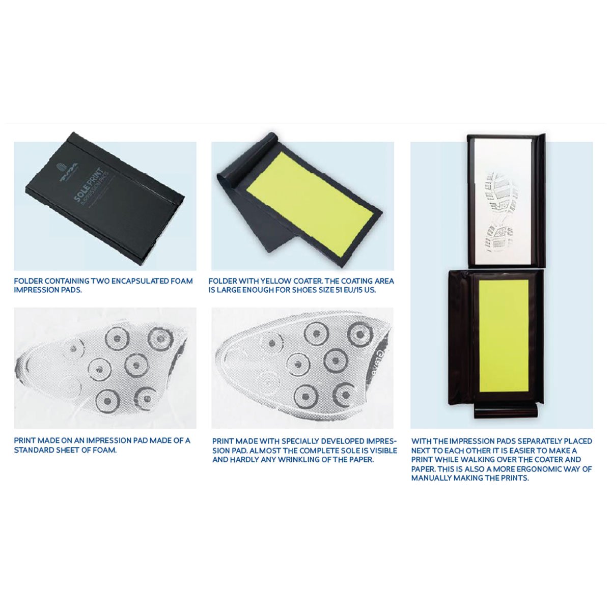 Arrowhead Forensics Sole Print Inkless Shoe Print Kit-Tactical Source LLC