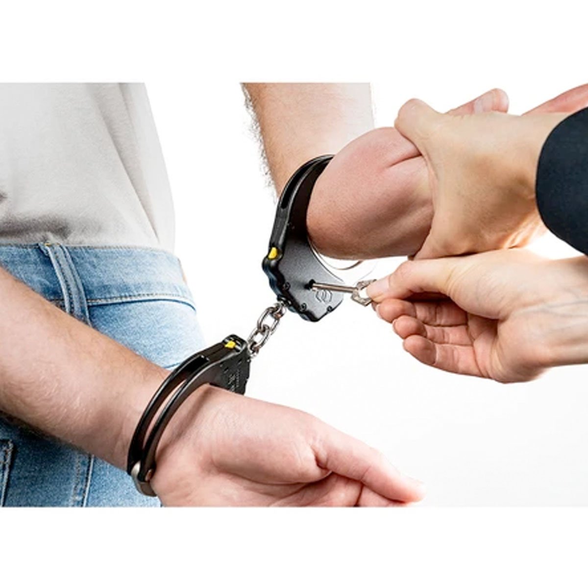 ASP Ultra Plus Cuffs Chain Aluminum Bow-Tactical Source LLC