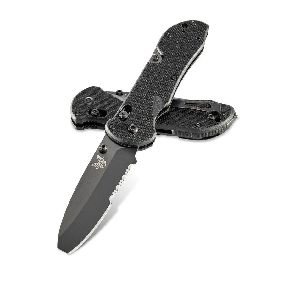 Benchmade Benchmade Triage N680 Steel Rescue Folder Knife with Stap Cutter / Glass Breaker - 916SBK-Tactical Source LLC