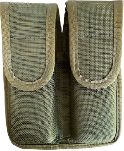 Bianchi AccuMold 7302 Double Magazine Pouch- Olive Drab-Tactical Source LLC