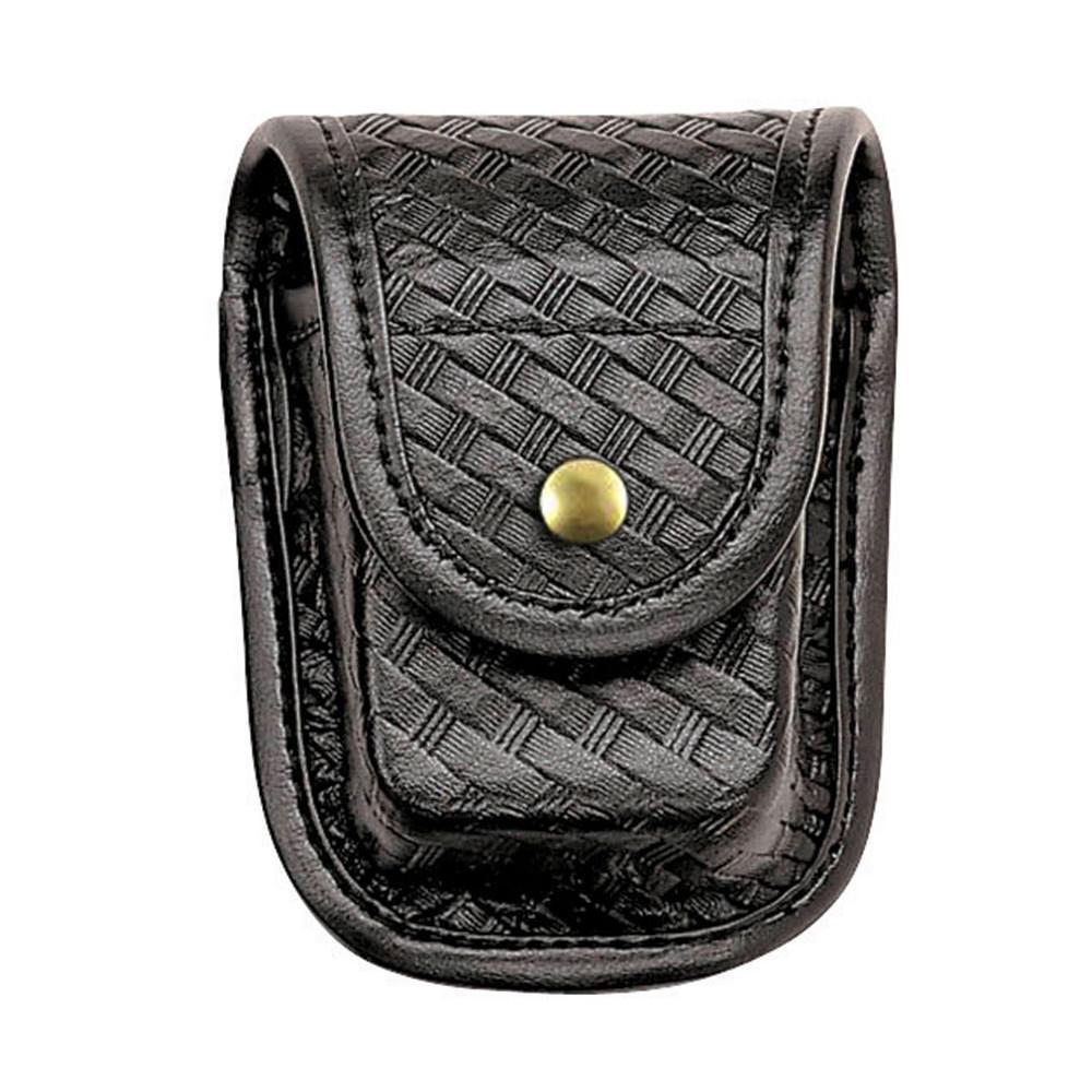 Bianchi AccuMold Elite 7915 Pager/Glove Pouch - Basket Weave / Brass Snaps-Tactical Source LLC