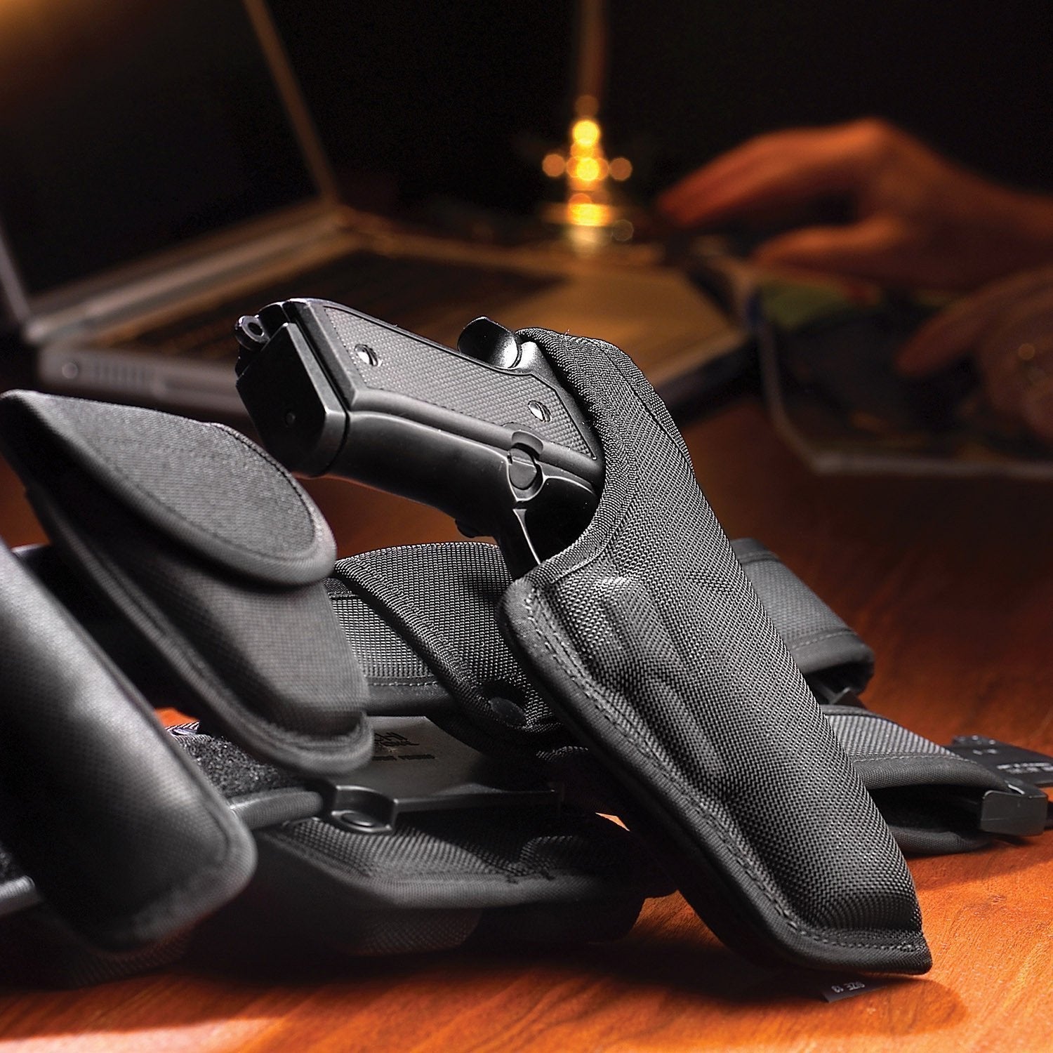 Bianchi Ballistic Weave Nylon Duty Belt 7200 Loop 2.25 Inches / 58mm-Tactical Source LLC