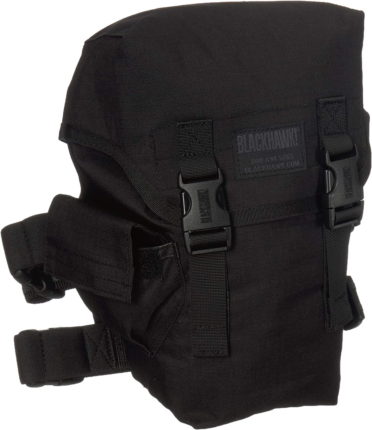 Blackhawk Omega Elite Drop Leg Gas Mask Pouch-Tactical Source LLC