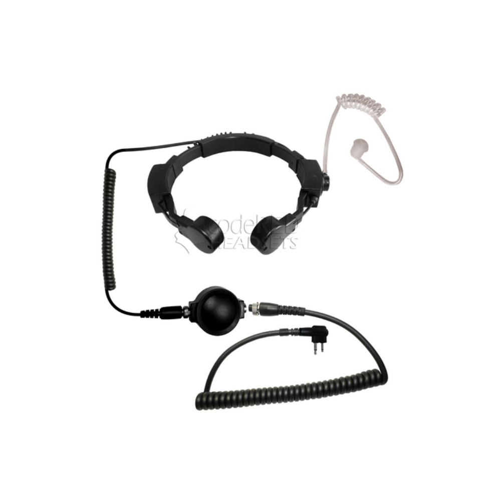Code Red Headsets Assault Tactical Dual-Throat Microphone-Tactical Source LLC